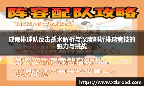 成都排球队反击战术解析与深度剖析排球竞技的魅力与挑战